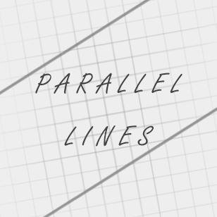 parallel lines have the same slope